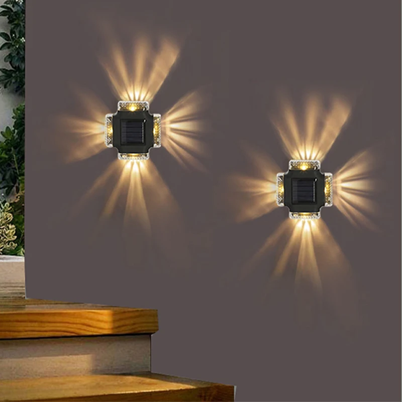 LED Solar Wall Lamp Outdoor Waterproof Up and Down Luminous Lighting Garden Decoration Stairs Fence Solar Sunlight Light Lamps
LED Solar Wall Lamp Outdoor Waterproof Up and Down Luminous Lighting Garden Decoration Stairs Fence Solar Sunlight Light Lamps
