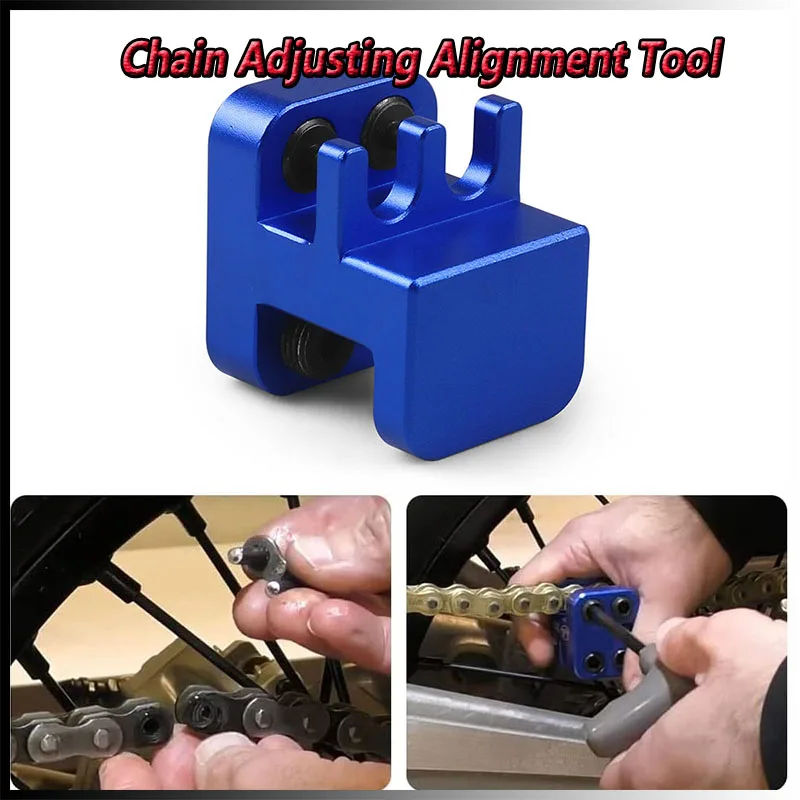 Chain Adjusting Alignment Tool for 520 525 530 Side Plate Motorcycle ATV Professional Master Link Chain Press Tool Universal
Chain Adjusting Alignment Tool for 520 525 530 Side Plate Motorcycle ATV Professional Master Link Chain Press Tool Universal