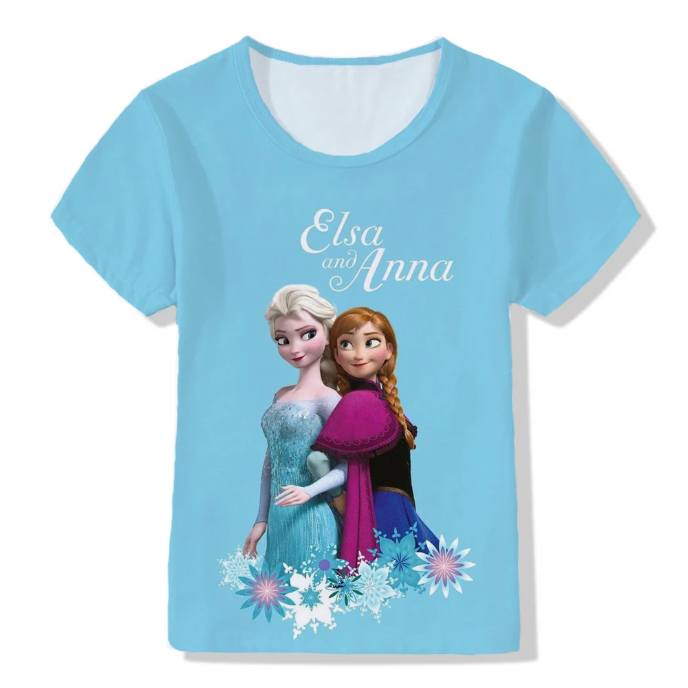2022 Frozen 2 Children T Shirt Print Kids Casual T-Shirts Girls Cartoon Short Sleeves Tee Shirts Disney Series Elsa Princess Top
2022 Frozen 2 Children T Shirt Print Kids Casual T-Shirts Girls Cartoon Short Sleeves Tee Shirts Disney Series Elsa Princess Top