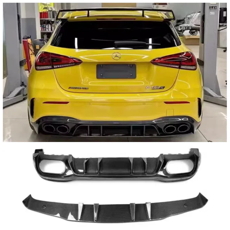For W177 Mercedes A-Class A220 A35 2019 2020 2021 2022 High Quality Carbon Fiber Bumper Lip Rear Diffuser Spoiler Exhaust
For W177 Mercedes A-Class A220 A35 2019 2020 2021 2022 High Quality Carbon Fiber Bumper Lip Rear Diffuser Spoiler Exhaust