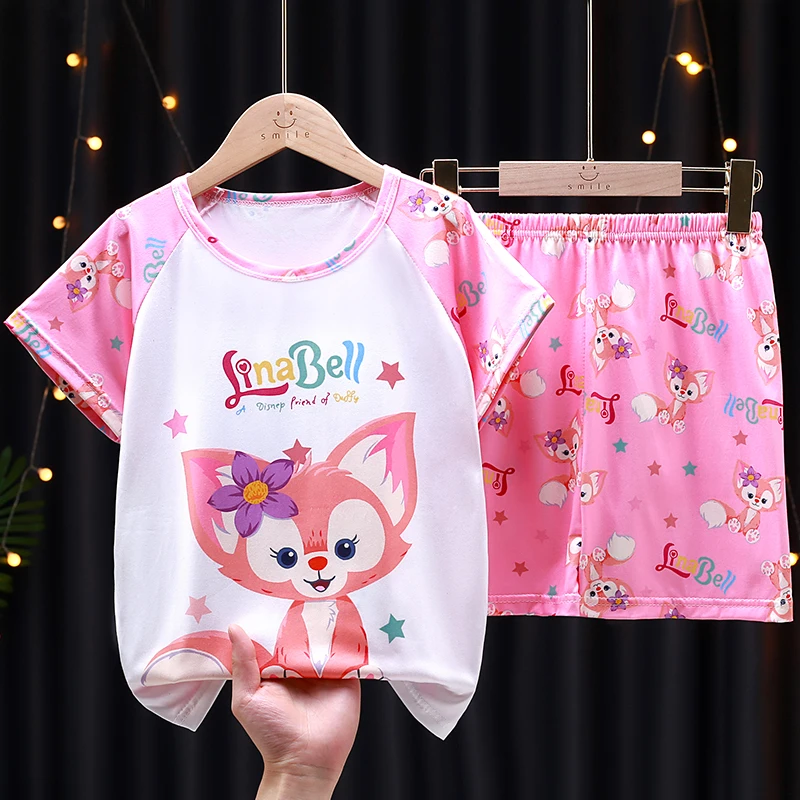 Summer Baby Boys Girls Pajamas Clothes Short Sleeve Homewear Children's Clothing Sleepwear Cotton Pyjamas Sets For Kids 2-14Yrs
Summer Baby Boys Girls Pajamas Clothes Short Sleeve Homewear Children's Clothing Sleepwear Cotton Pyjamas Sets For Kids 2-14Yrs