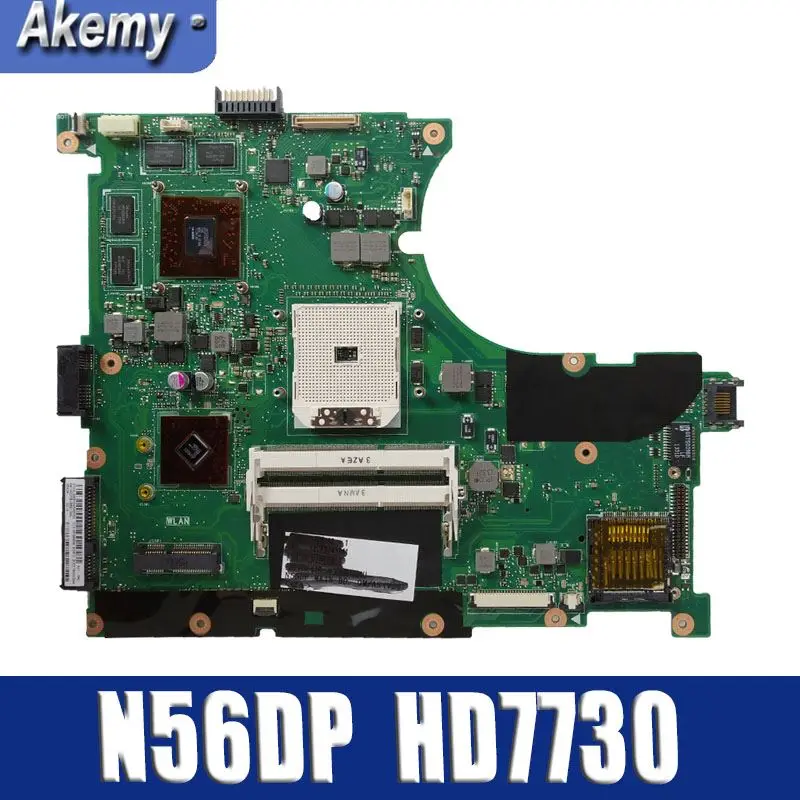 Amazoon N56DP Laptop motherboard HD7730 2GB for N56DP N56D Test mainboard N56DP motherboard test 100% ok 60-NQOMB1002-C03
Amazoon N56DP Laptop motherboard HD7730 2GB for N56DP N56D Test mainboard N56DP motherboard test 100% ok 60-NQOMB1002-C03