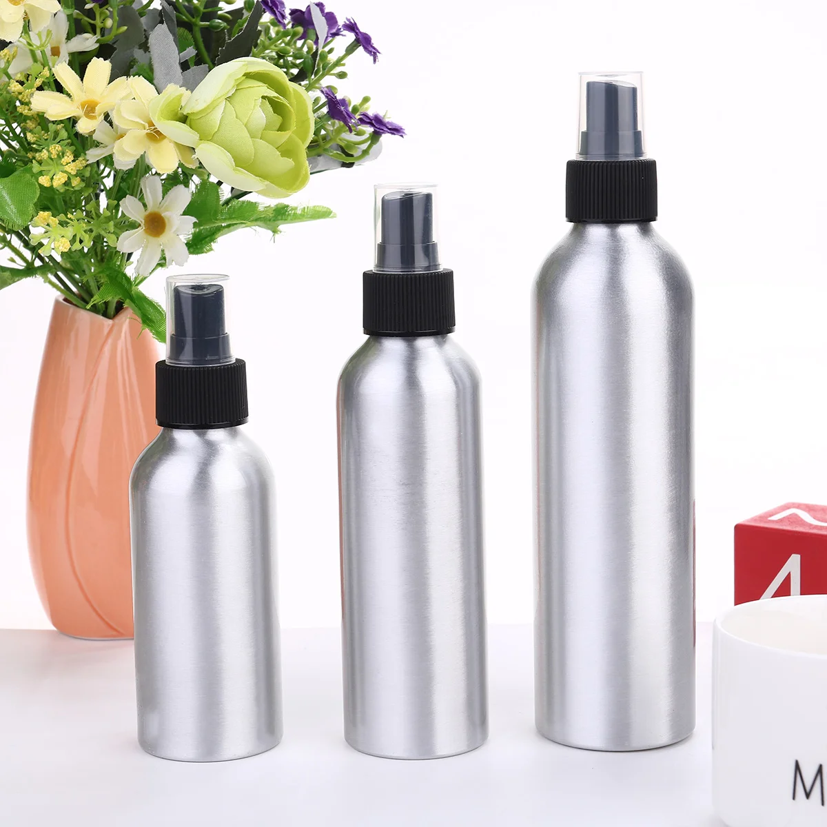 Bottle Spray Travel Bottles Makeup Aromatherapy Size Container Aluminum Toiletry Metal Atomizer Portable
Bottle Spray Travel Bottles Makeup Aromatherapy Size Container Aluminum Toiletry Metal Atomizer Portable