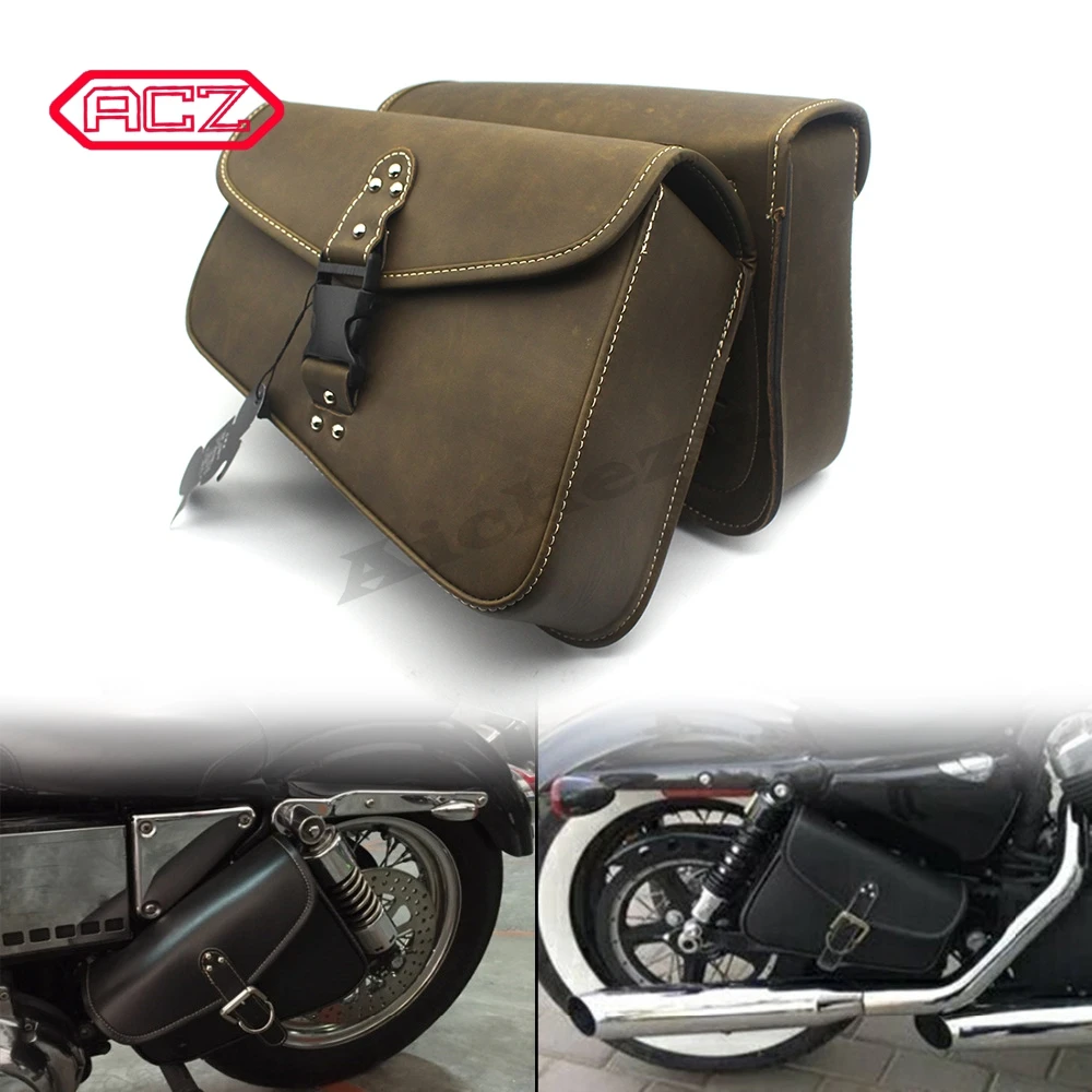 ACZ Motorcycle Artificial Leather Saddlebag for Harley Sportster XL 883 Hugger Sportster Luggage Side Bag Suit
ACZ Motorcycle Artificial Leather Saddlebag for Harley Sportster XL 883 Hugger Sportster Luggage Side Bag Suit
