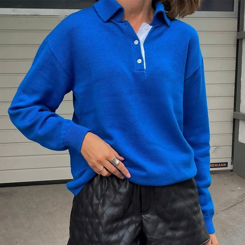 2022 Shirt Soft Women Autumn Sweater Green Oversize Long Sleeve Ladies Fashion Jumper Royal Blue Female Pullover
2022 Shirt Soft Women Autumn Sweater Green Oversize Long Sleeve Ladies Fashion Jumper Royal Blue Female Pullover