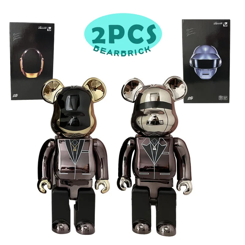 Bearbrick Daft Punk 400 1000 Joint Bright Face Violence Bear 3d Bearbrick Original Ornament Gloomy Bear Statue Model Decoration
Bearbrick Daft Punk 400 1000 Joint Bright Face Violence Bear 3d Bearbrick Original Ornament Gloomy Bear Statue Model Decoration