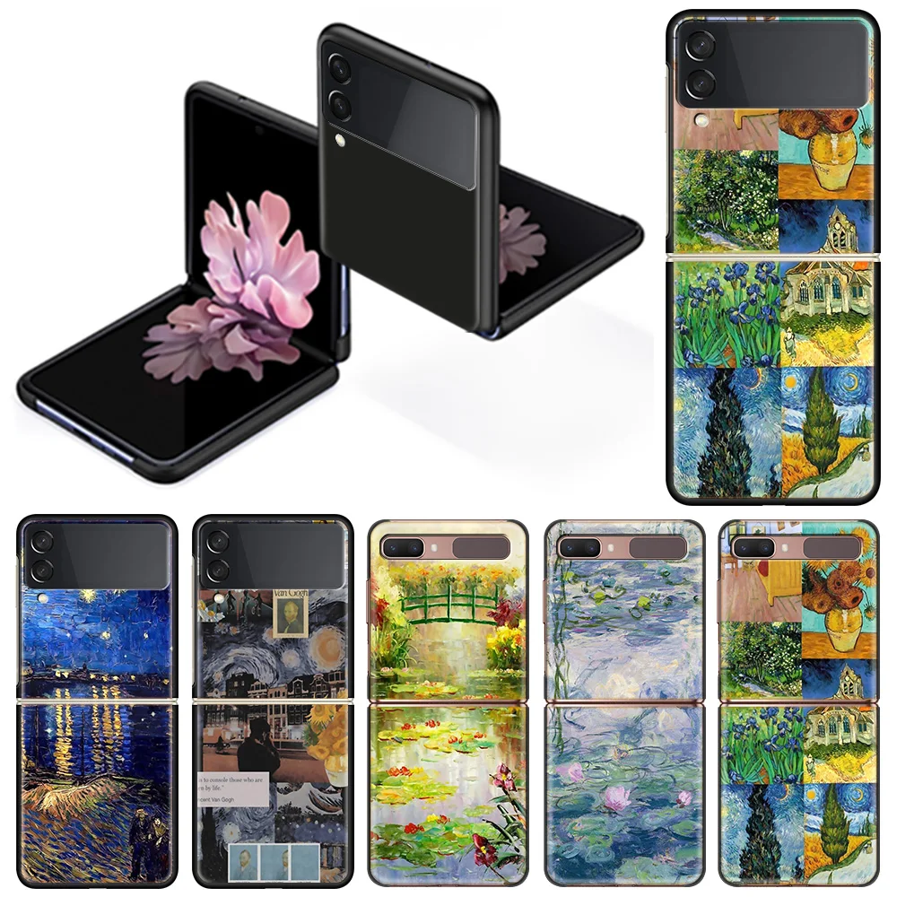 Black Hard Case for Samsung Galaxy Z Flip3 5G Flip 4G Shockproof Capa 6.7 Inches ZFlip 3 Phone Cover Paint Starry Night Van Gogh
Black Hard Case for Samsung Galaxy Z Flip3 5G Flip 4G Shockproof Capa 6.7 Inches ZFlip 3 Phone Cover Paint Starry Night Van Gogh