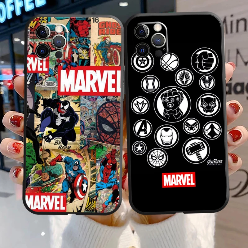 Marvel Iron Man Spiderman Phone Cases For iPhone 11 12 Pro MAX 6S 7 8 Plus XS MAX 12 13 Mini X XR SE 2020 Coque Carcasa Funda
Marvel Iron Man Spiderman Phone Cases For iPhone 11 12 Pro MAX 6S 7 8 Plus XS MAX 12 13 Mini X XR SE 2020 Coque Carcasa Funda