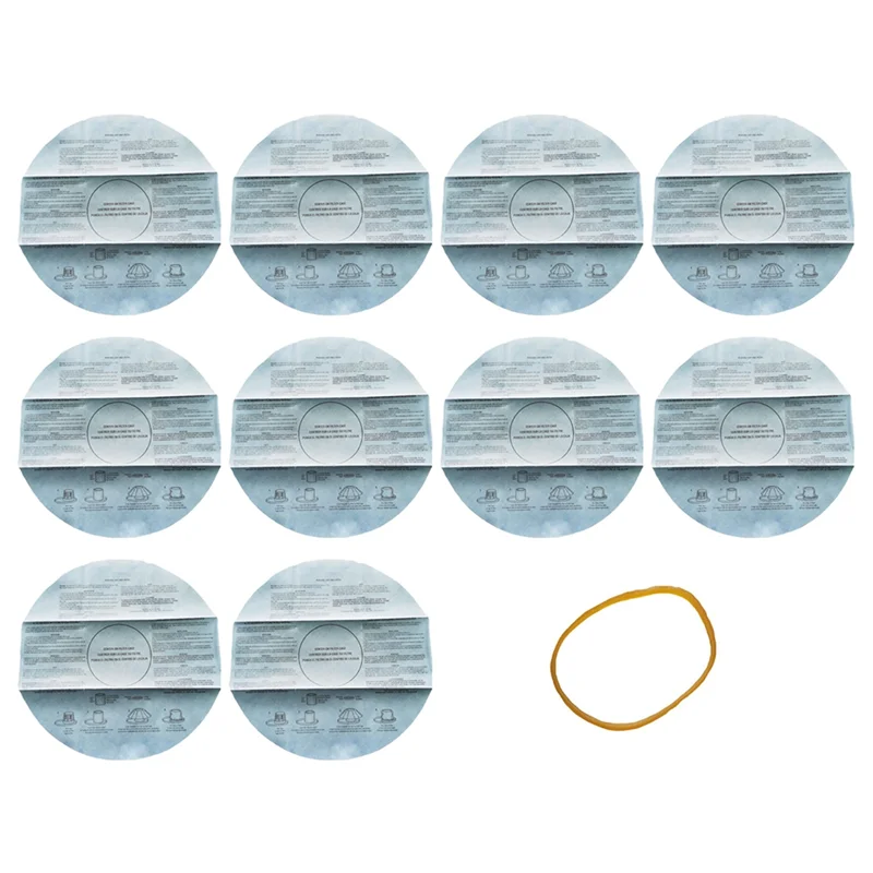 10 Pcs Wet Dry Vac Filter Vf2002 Dry Disc Vacuum Filters for Shop-Vac Part 9010700, 9013700 with 4 Pcs Retaining Bands
10 Pcs Wet Dry Vac Filter Vf2002 Dry Disc Vacuum Filters for Shop-Vac Part 9010700, 9013700 with 4 Pcs Retaining Bands