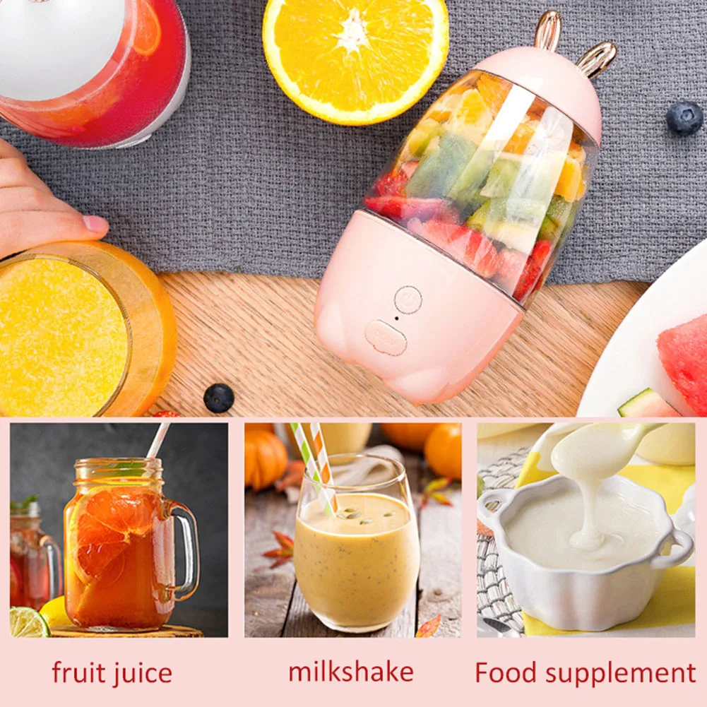 Portable USB Rechargeable Juicer Cup Fruit Blender Mixer Home Outdoor Sport Camping Work Fruit Juicer for Travel Hiking Yoga Gym
Portable USB Rechargeable Juicer Cup Fruit Blender Mixer Home Outdoor Sport Camping Work Fruit Juicer for Travel Hiking Yoga Gym