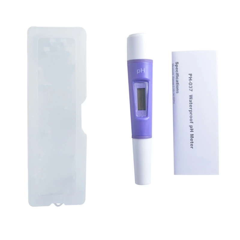 Портативный водонепроницаемый измеритель PH, цифровой тестер качества воды в виде ручки для бассейнов, аквариумов, питьевой воды
Портативный водонепроницаемый измеритель PH, цифровой тестер качества воды в виде ручки для бассейнов, аквариумов, питьевой воды