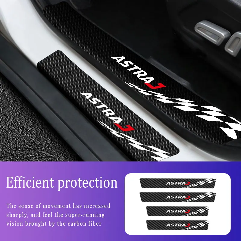 4Pieces Car Threshold For Opel Astra J Logo Stickers Anti Scratch Door Sill Protector Protection Carbon Fiber Auto Accessories
4Pieces Car Threshold For Opel Astra J Logo Stickers Anti Scratch Door Sill Protector Protection Carbon Fiber Auto Accessories