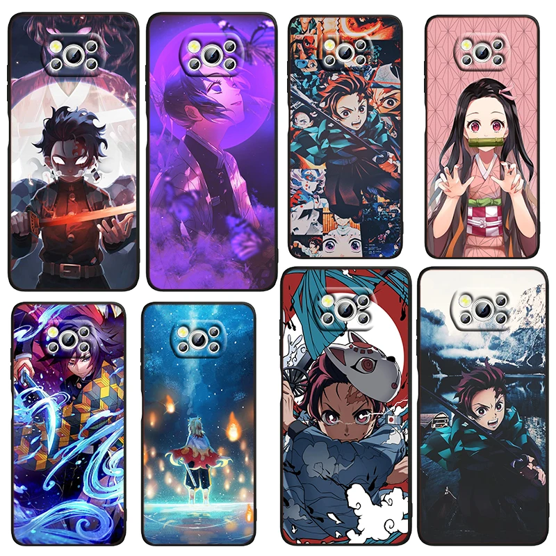 Hot Anime Demon Slayer For Xiaomi Civi Mi Poco X4 X3 NFC F3 GT M4 M3 M2 X2 F2 Pro C3 4G 5G Soft TPU Cover Black Phone Case
Hot Anime Demon Slayer For Xiaomi Civi Mi Poco X4 X3 NFC F3 GT M4 M3 M2 X2 F2 Pro C3 4G 5G Soft TPU Cover Black Phone Case