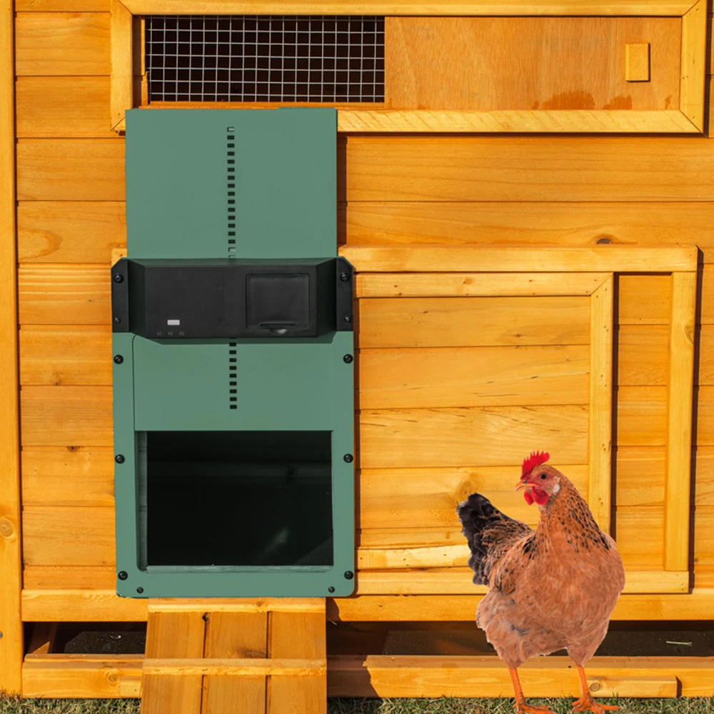 Chicken Raising and Lowering Light-sensitive Automatic Chicken Coop Door Chicken Coop Door Pet Door Household Chicken Coop Door
Chicken Raising and Lowering Light-sensitive Automatic Chicken Coop Door Chicken Coop Door Pet Door Household Chicken Coop Door