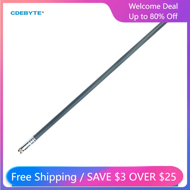 TX900-BLG-100 868MHz 915MHz Fiberglass Antenna Outdoor LoRa Helium Miner 9.5dBi LoRaWAN Long Range RAK IP67 SMA-J N-J 100cm IoT
TX900-BLG-100 868MHz 915MHz Fiberglass Antenna Outdoor LoRa Helium Miner 9.5dBi LoRaWAN Long Range RAK IP67 SMA-J N-J 100cm IoT