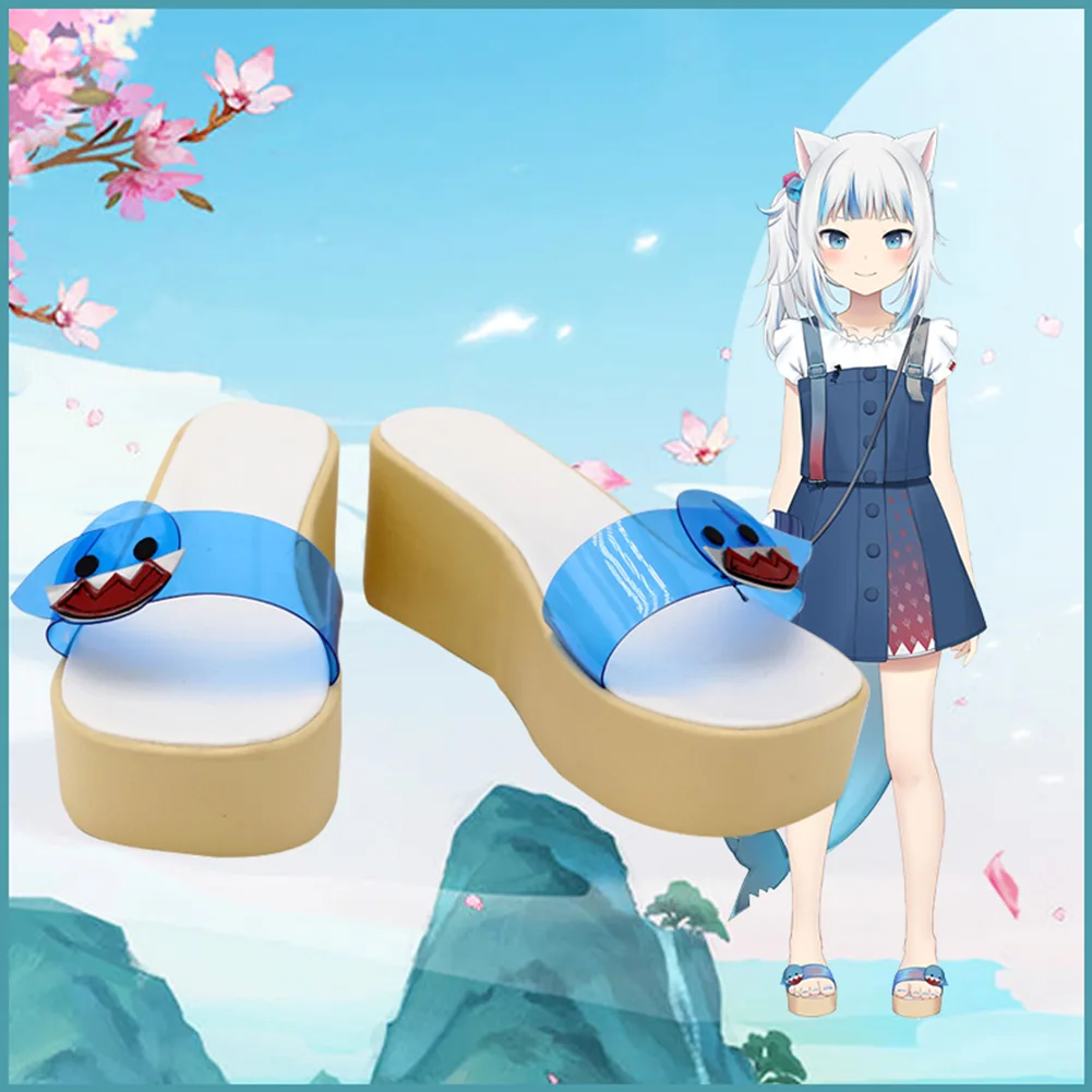 Обувь для косплея Hololive Vtuber Gawr Gura ботинки костюмы на Хэллоуин аксессуары на заказ
Обувь для косплея Hololive Vtuber Gawr Gura ботинки костюмы на Хэллоуин аксессуары на заказ