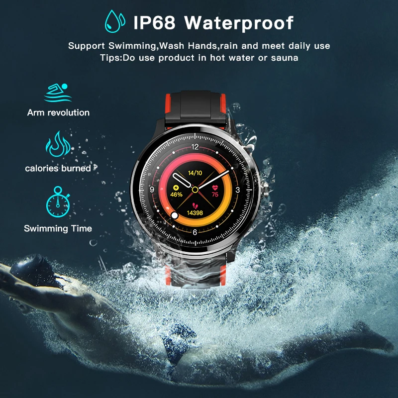 Kospet Probe Smart Watch 1.3 Inch Round Touch Screen Super Long Battery Life Fitness Tracker Support For Multiple Languages
Kospet Probe Smart Watch 1.3 Inch Round Touch Screen Super Long Battery Life Fitness Tracker Support For Multiple Languages