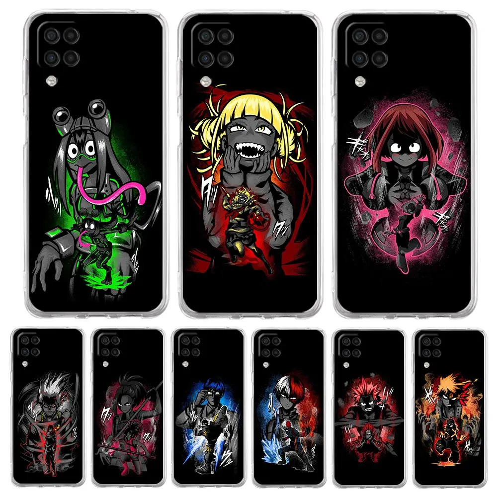 Прозрачный чехол для телефона для Samsung Galaxy A13, A51, A71, A21S, A12, A11, A31, A52, A41, A23, A53, A73, A32, коридора A03S, чехол для аниме Моя геройская академия
Прозрачный чехол для телефона для Samsung Galaxy A13, A51, A71, A21S, A12, A11, A31, A52, A41, A23, A53, A73, A32, коридора A03S, чехол для аниме Моя геройская академия