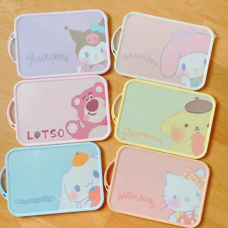 Japanese cartoon cute kawaii anime Sanriocartoon cutting board plastic mini board outdoor camping cutting kitchen accessories kt
Japanese cartoon cute kawaii anime Sanriocartoon cutting board plastic mini board outdoor camping cutting kitchen accessories kt