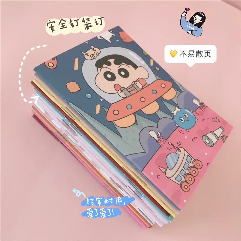 Новинка, милый блокнот Sanrio Crayon Shin-Chan noхара Himawari, блокнот, маленькая книжка, канцелярские принадлежности для девочек, рождественский подарок ...
Новинка, милый блокнот Sanrio Crayon Shin-Chan noхара Himawari, блокнот, маленькая книжка, канцелярские принадлежности для девочек, рождественский подарок ...