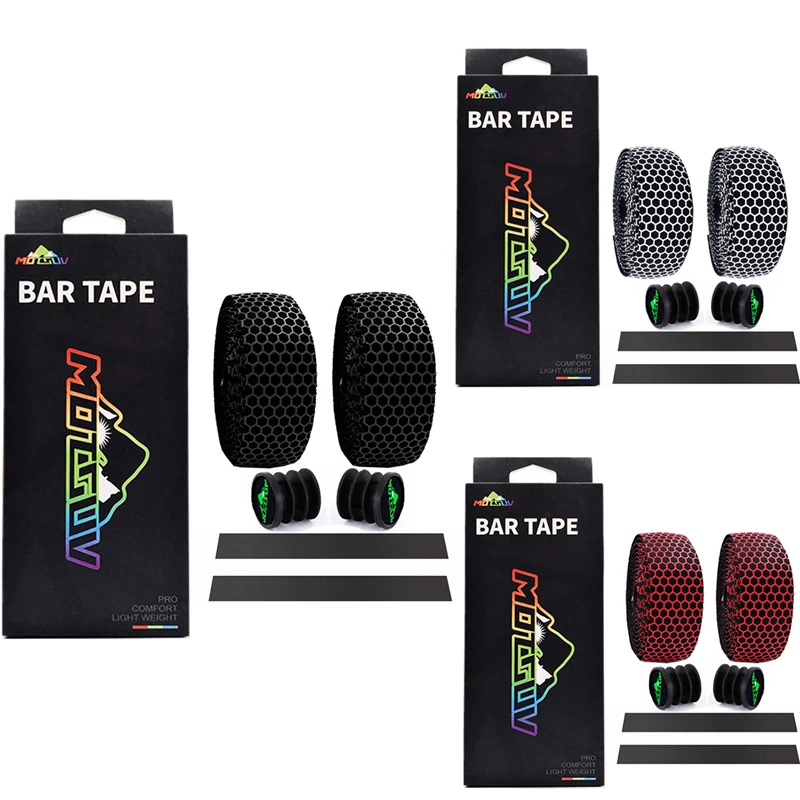 MOTSUV Bicycle Handlebar Tape Road Bike Silica Gel Tape Soft Breathable Bike Handlebar Tape MTB Fixed Gear Belt
MOTSUV Bicycle Handlebar Tape Road Bike Silica Gel Tape Soft Breathable Bike Handlebar Tape MTB Fixed Gear Belt