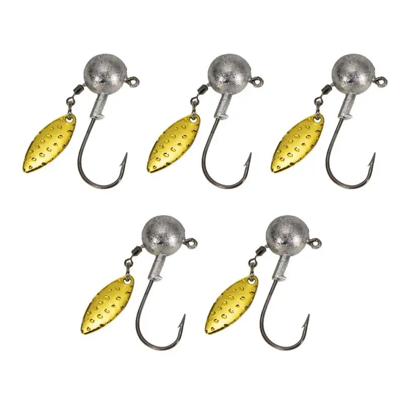 Fishing Lure Bait With Sequins 5g/7g/10g Durable Artificial Bait For Fishing Tackle 5PCS Anti-Hang Bottom Fishing Lures For
Fishing Lure Bait With Sequins 5g/7g/10g Durable Artificial Bait For Fishing Tackle 5PCS Anti-Hang Bottom Fishing Lures For