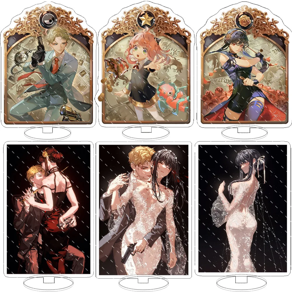 Japan Anime Spy X Family Action Figures Anya Loid Yor Character Spy Family 15cm Acrylic Stand Models Plate Fans Collection Items
Japan Anime Spy X Family Action Figures Anya Loid Yor Character Spy Family 15cm Acrylic Stand Models Plate Fans Collection Items