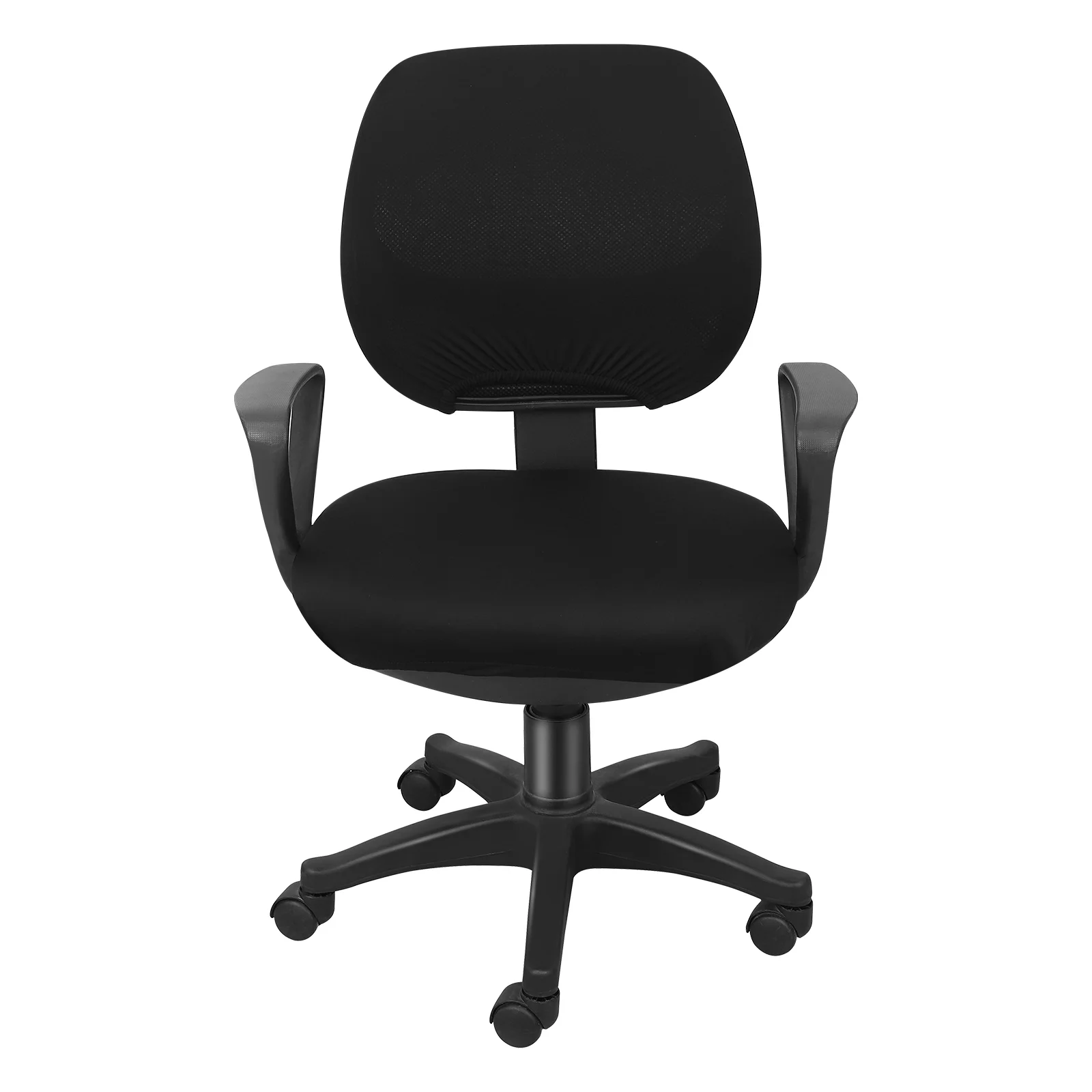 

Chair Cover Office Desk Slipcover Rotating Covers Armchair Protector Backrest Stretchy Removable Computer Setgaming Protectors