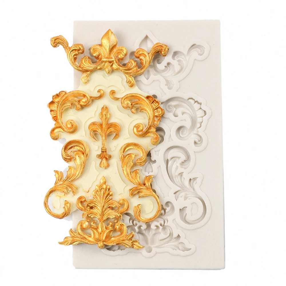 DIY European Border Silicone Mold Cake Decorating Tools Chocolate Fondant Baking Mold Sugarcraft Gumpaste Mould Cake Tools 
DIY European Border Silicone Mold Cake Decorating Tools Chocolate Fondant Baking Mold Sugarcraft Gumpaste Mould Cake Tools