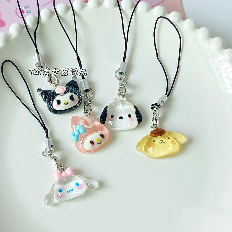 Sanrio Hellokitty Mymelody Kuromi Cinnamoroll Pachacco Mobile Phone Pendant Girl Heart U Disk Bag Pendant Mobile Phone Rope
Sanrio Hellokitty Mymelody Kuromi Cinnamoroll Pachacco Mobile Phone Pendant Girl Heart U Disk Bag Pendant Mobile Phone Rope