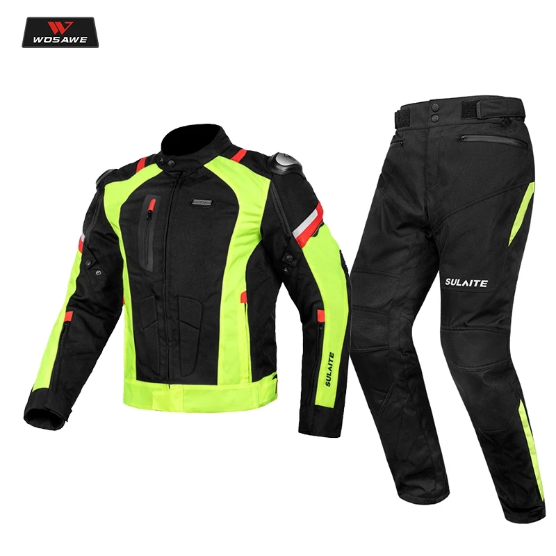 Motorcycle Jacket Men Set Moto Protection Windproof Waterproof Motorbike Riding Moto Jacket + Pants Suit Body Armor for 4 Season
Motorcycle Jacket Men Set Moto Protection Windproof Waterproof Motorbike Riding Moto Jacket + Pants Suit Body Armor for 4 Season