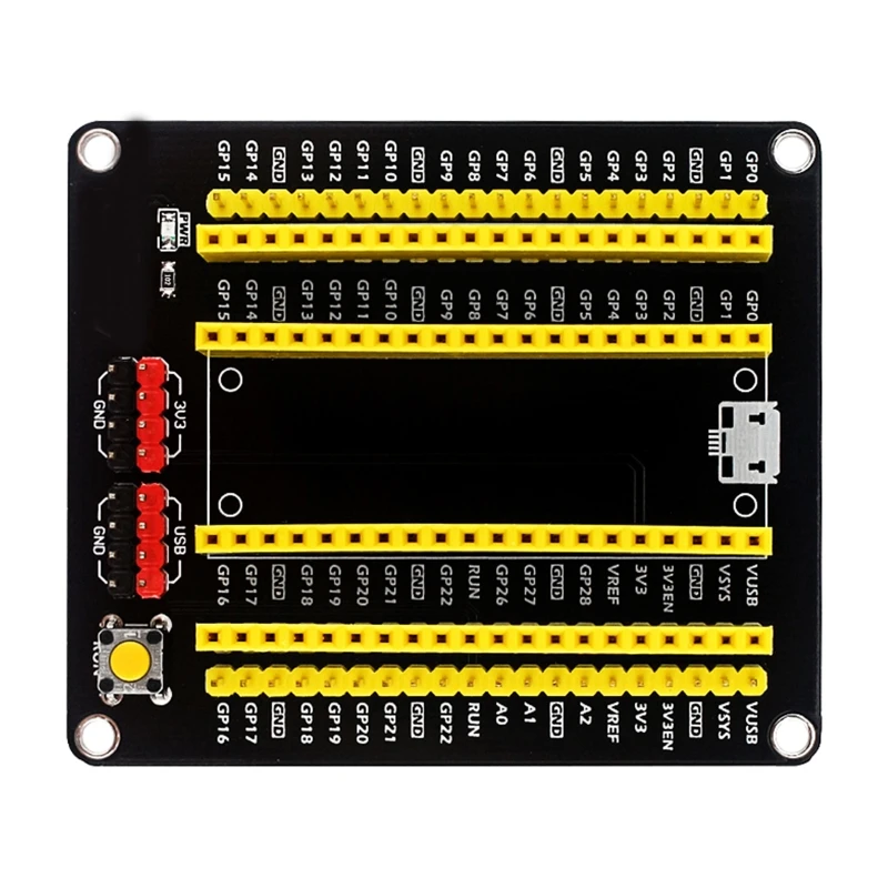 H7EC GPIO Плата для Raspberry Pi Pico, Raspberry Pi GPIO, модуль расширения для Raspberry Pi Pico
H7EC GPIO Плата для Raspberry Pi Pico, Raspberry Pi GPIO, модуль расширения для Raspberry Pi Pico