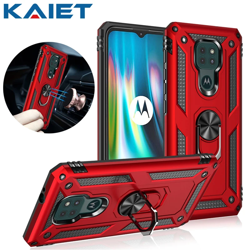 KAIET Shockproof Armor Phone Case For MOTOROLA MOTO G9Play Car Holder Bracket Ring Protective Cover For MOTO G9 Plus Power
KAIET Shockproof Armor Phone Case For MOTOROLA MOTO G9Play Car Holder Bracket Ring Protective Cover For MOTO G9 Plus Power