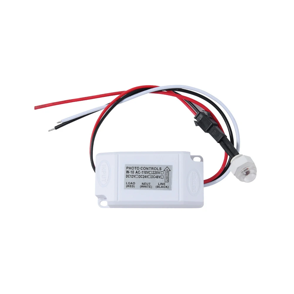 IP44 DC12V 24V AC220V Mini Outdoor Light Control Photo Sensor Switch Rainproof 25A 100W Delay Light Control Photo Sensor
IP44 DC12V 24V AC220V Mini Outdoor Light Control Photo Sensor Switch Rainproof 25A 100W Delay Light Control Photo Sensor