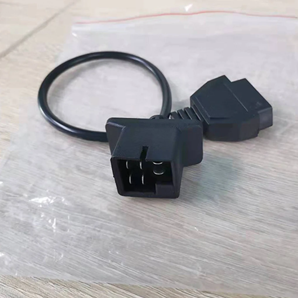 ABS автомобильный 6 Pin к 16 Pin OBDII адаптер гибкий автомобильный разъем
ABS автомобильный 6 Pin к 16 Pin OBDII адаптер гибкий автомобильный разъем