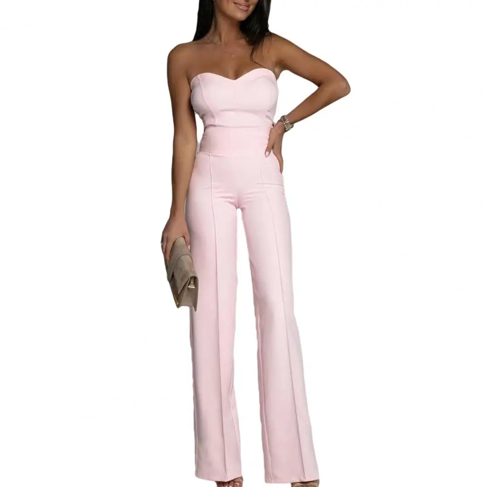 Women Jumpsuit Shoulder-less Bodycon Sleeveless Backless Summer Romper OL Clothes
Women Jumpsuit Shoulder-less Bodycon Sleeveless Backless Summer Romper OL Clothes
