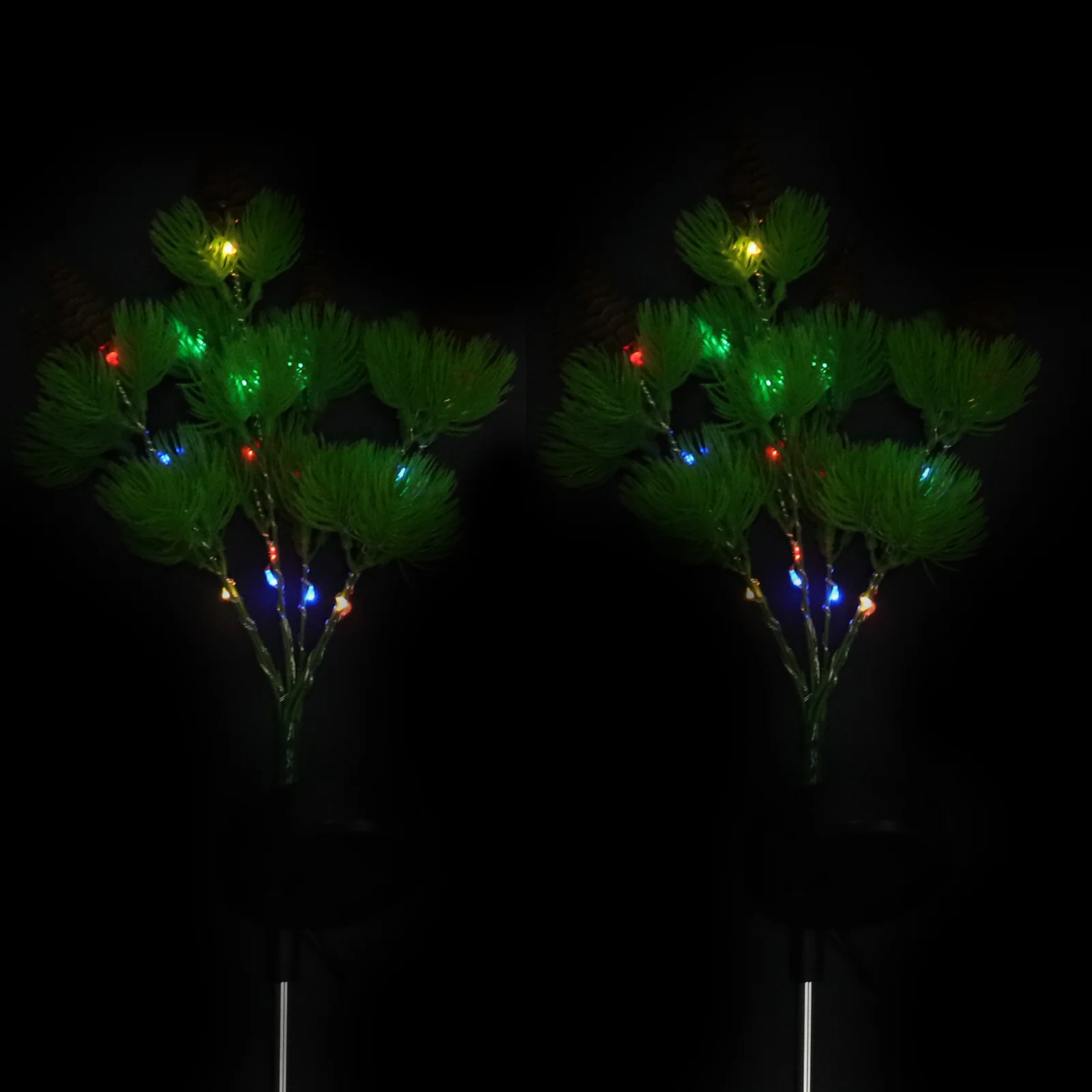 2pcs Outdoor Solar Christmas Garden Stake Lights with Pinecone Foliage Accents Garden Decorative Stake Lights
2pcs Outdoor Solar Christmas Garden Stake Lights with Pinecone Foliage Accents Garden Decorative Stake Lights