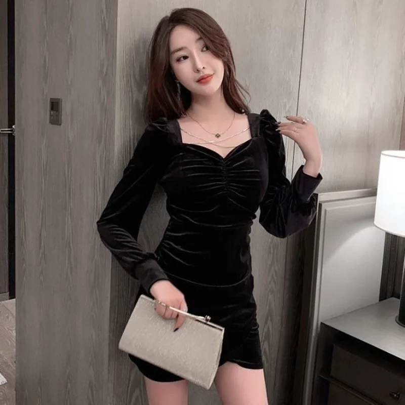 Black Dress Women Slim Bodycon Dress Fashion Elegant Midi Dress Long Sleeve Vintage Lace Dress
Black Dress Women Slim Bodycon Dress Fashion Elegant Midi Dress Long Sleeve Vintage Lace Dress