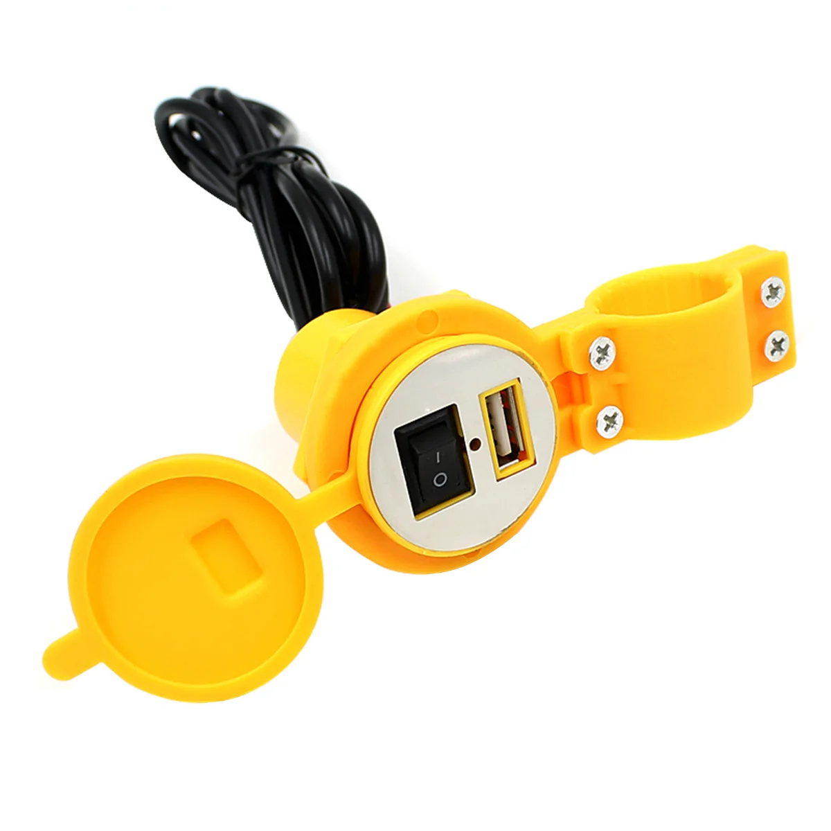 Waterproof 12V 1.5A Motorcycle Motorbike USB Power Supply Port Socket for Cellphone /GPS /MP3 (Yellow)
Waterproof 12V 1.5A Motorcycle Motorbike USB Power Supply Port Socket for Cellphone /GPS /MP3 (Yellow)