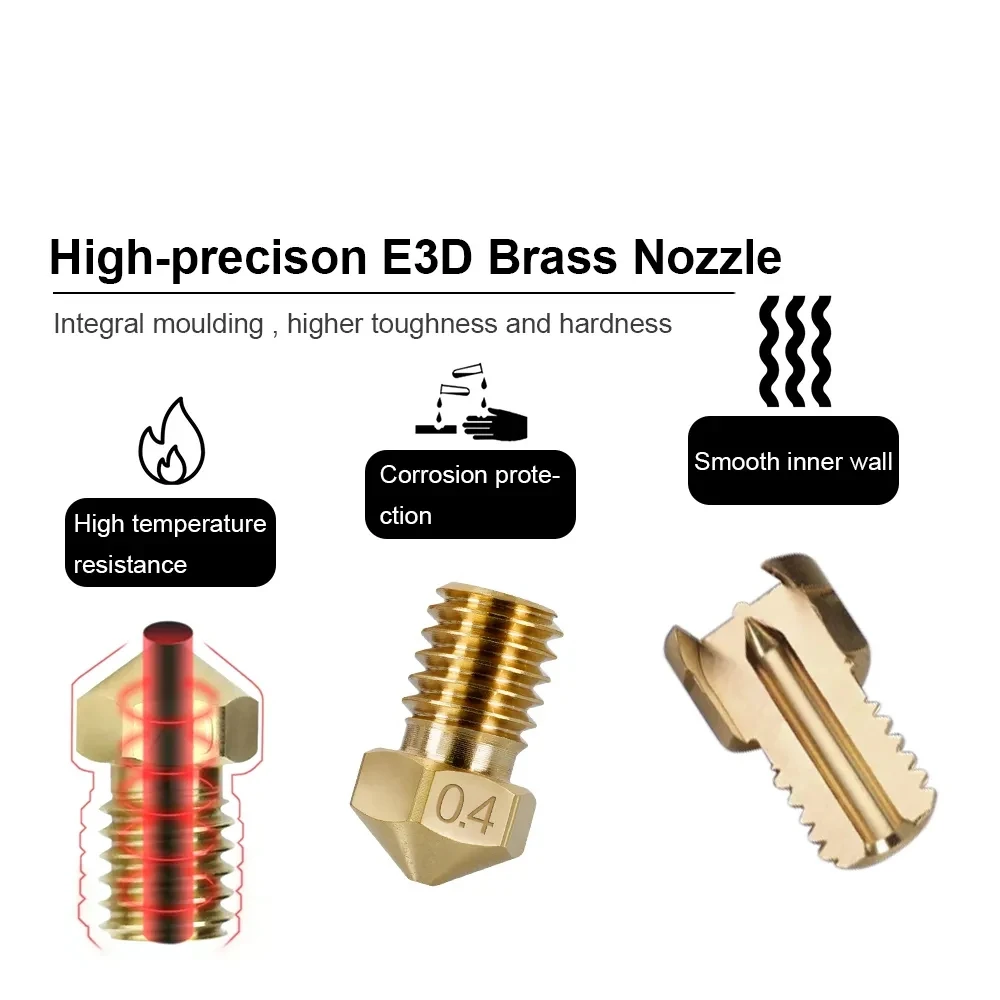 12/4Pcs 3D High Quality E3D V6 Nozzle For Prusai 3 Anet A8 Reprap 3D Printer Nozzles Hotend Extruder Titan Extruder
12/4Pcs 3D High Quality E3D V6 Nozzle For Prusai 3 Anet A8 Reprap 3D Printer Nozzles Hotend Extruder Titan Extruder
