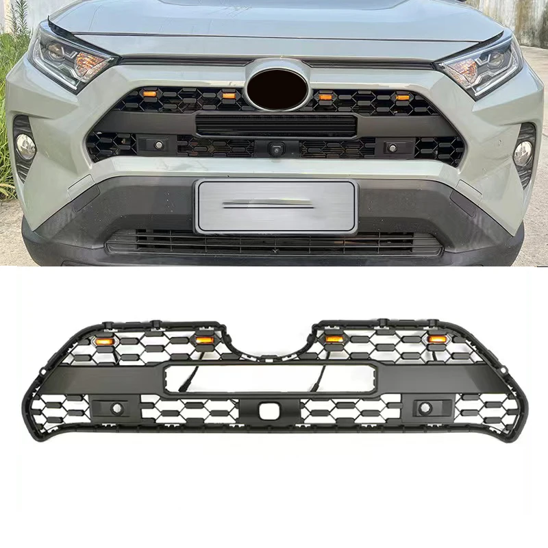 Светодиодная решетка радиатора для Toyota RAV4 2019 2020 2021 2022 ABS передний бампер маска сетчатая крышка сотовый сменный гриль
Светодиодная решетка радиатора для Toyota RAV4 2019 2020 2021 2022 ABS передний бампер маска сетчатая крышка сотовый сменный гриль