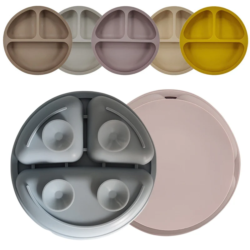 Baby Silicone Dining Plate Kids Feeding Plate Suction Bowl Cute Smile Face Plates Children Dishes Toddler Training Tableware
Baby Silicone Dining Plate Kids Feeding Plate Suction Bowl Cute Smile Face Plates Children Dishes Toddler Training Tableware