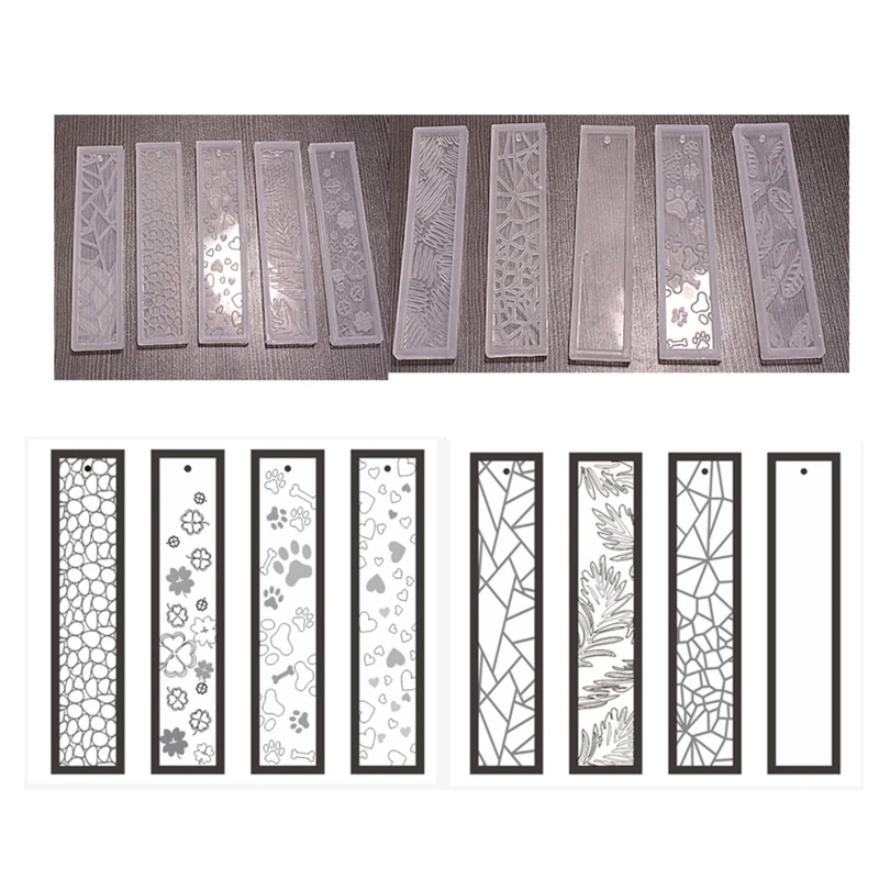 Epoxy Resin Molds DIY Art Craft Casting Tools Jewelry Making Rectangular Bookmark Silicone Mold
Epoxy Resin Molds DIY Art Craft Casting Tools Jewelry Making Rectangular Bookmark Silicone Mold