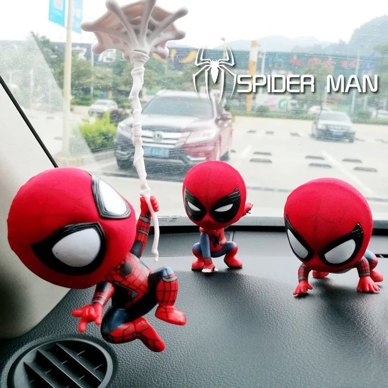 Marvel spider man shakes his head, doll hero expedition, surrounding manual reconnection alliance 4 car accessories decoration
Marvel spider man shakes his head, doll hero expedition, surrounding manual reconnection alliance 4 car accessories decoration