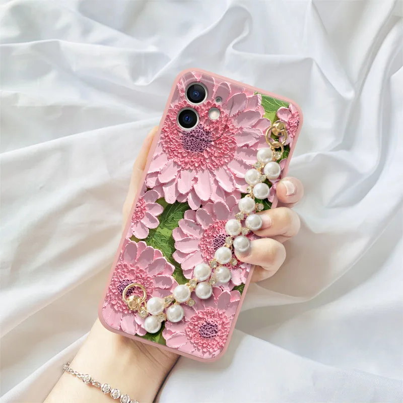Pearl Oil Painting Safflower Phone Case for Iphone12 Liquid Silicone Huawei P40 Literary Logo
Pearl Oil Painting Safflower Phone Case for Iphone12 Liquid Silicone Huawei P40 Literary Logo