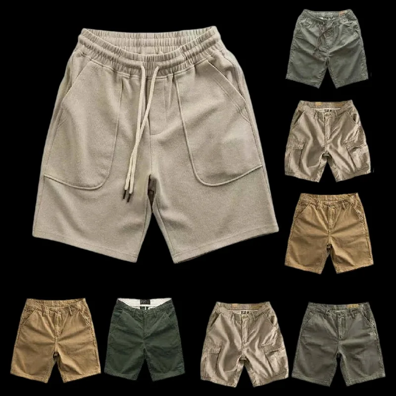 Cargo Shorts Zip Closure Men Pockets Half Pants Work Clothes Knee Length Pants Military Uniform Shorts
Cargo Shorts Zip Closure Men Pockets Half Pants Work Clothes Knee Length Pants Military Uniform Shorts
