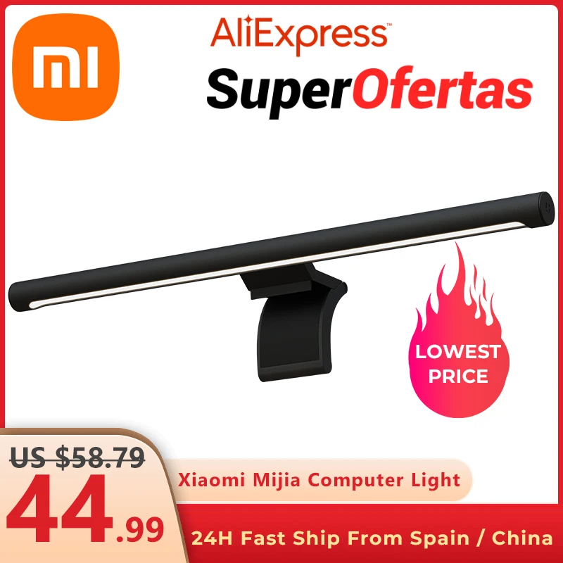 Xiaomi Mijia Computer Light Mini Metal Table Lamps Desk Bed Beside Reading PC Power Laptop Keyboard Book Night Lighting
Xiaomi Mijia Computer Light Mini Metal Table Lamps Desk Bed Beside Reading PC Power Laptop Keyboard Book Night Lighting