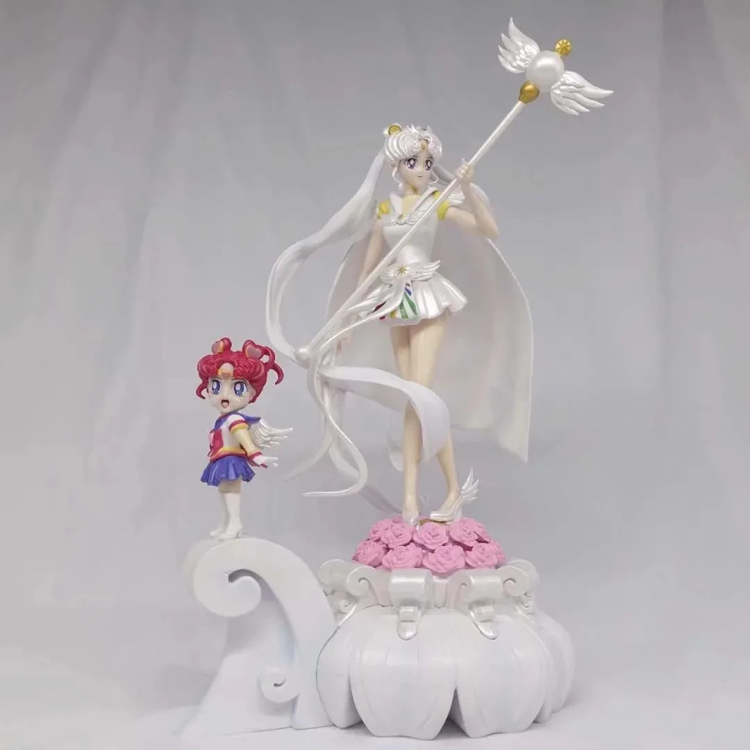 Boxed 37CM Anime Sailor Cosmos Tsukino Usagi Moon Scenario Version PVC Figures Toys Decoration Model Gift
Boxed 37CM Anime Sailor Cosmos Tsukino Usagi Moon Scenario Version PVC Figures Toys Decoration Model Gift
