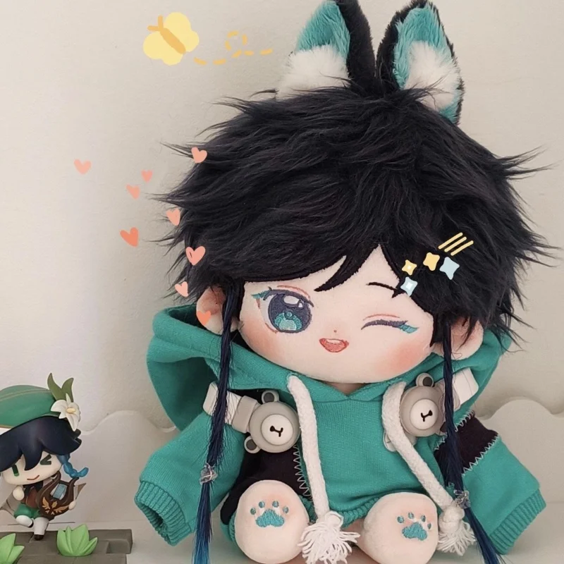 20 см Аниме игра Genshin Impact Merch Venti Barbatos Косплей Очаровательное платье горничная наряд Кукла одежда плюшевый Рождественский подарок
20 см Аниме игра Genshin Impact Merch Venti Barbatos Косплей Очаровательное платье горничная наряд Кукла одежда плюшевый Рождественский подарок