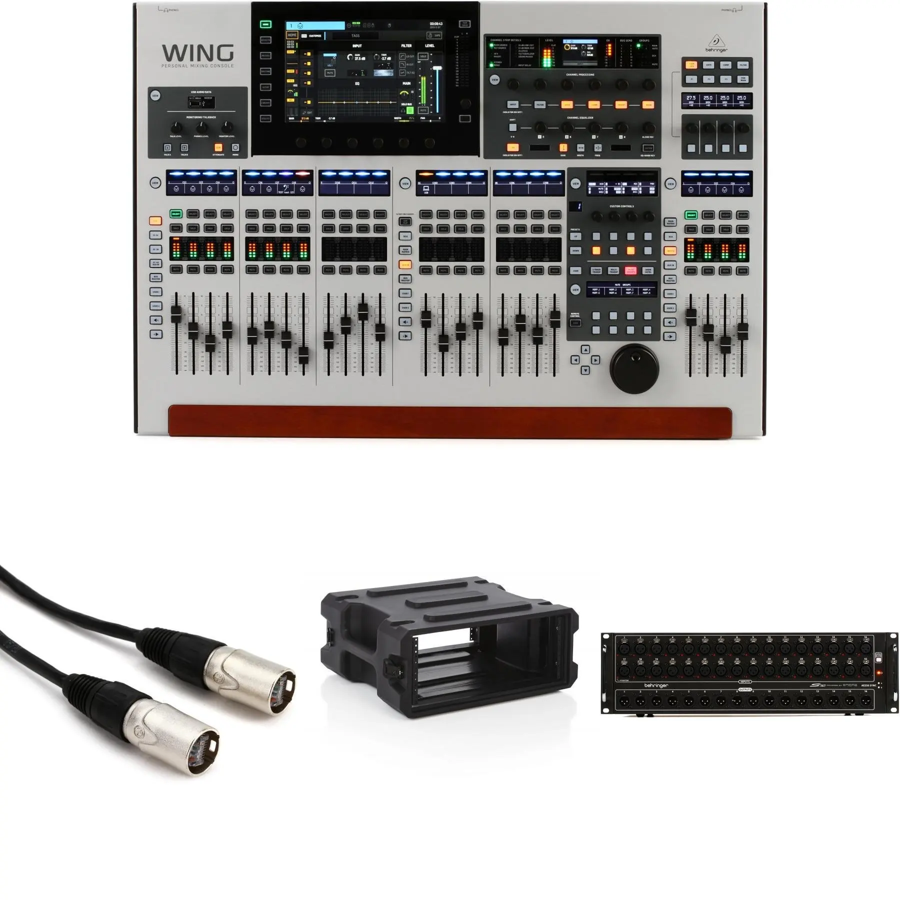 SUMMER SALES DISCOUNT ON High Quality !!! Behringers WING 48-channel Digital Mixer
SUMMER SALES DISCOUNT ON High Quality !!! Behringers WING 48-channel Digital Mixer
